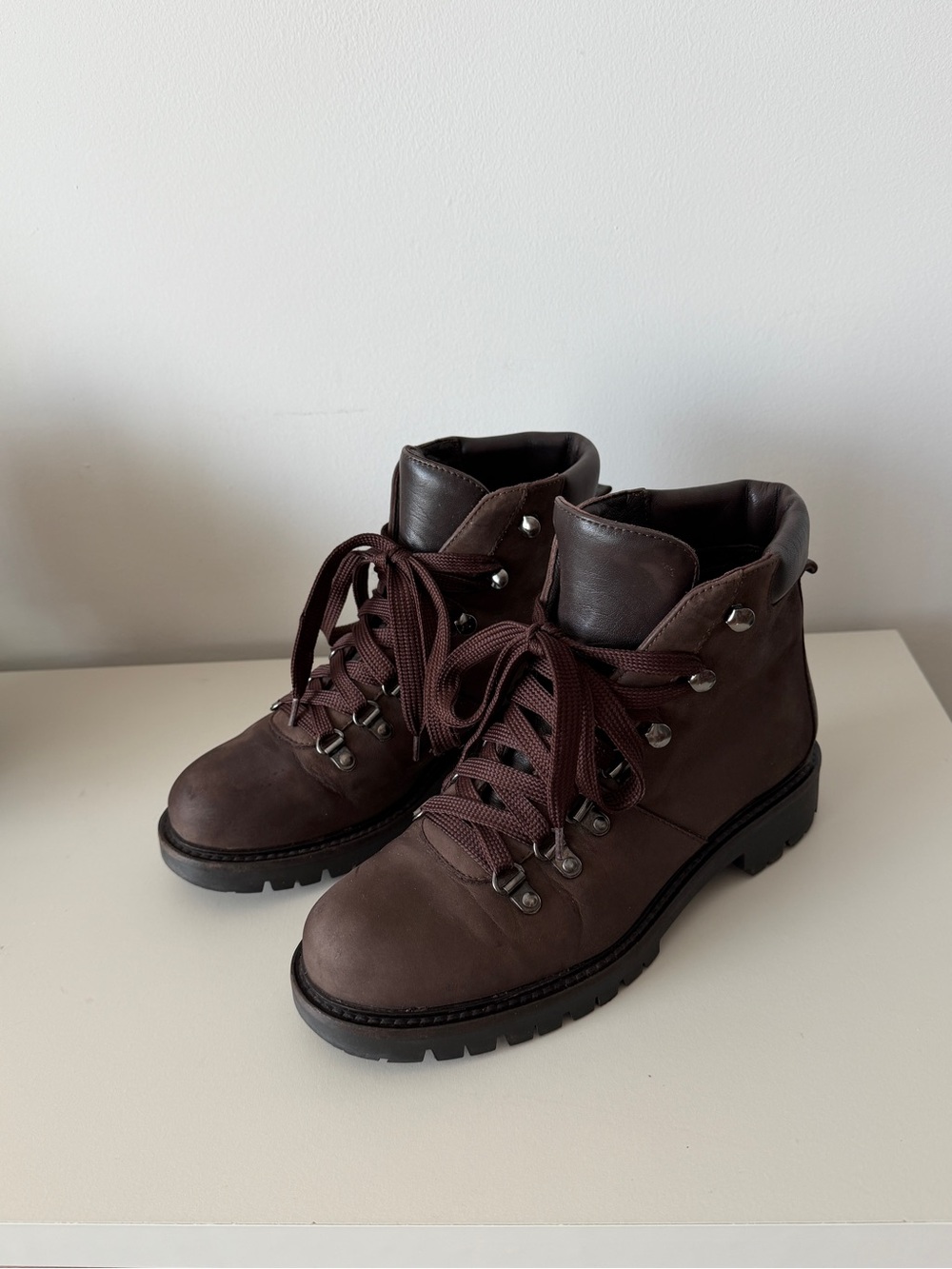 Weekend Max Mara Brown Suede Ankle Boots